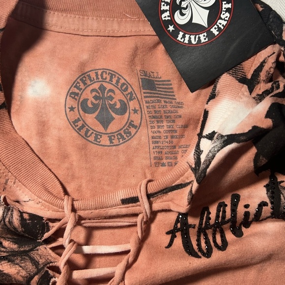 Affliction Women’s T-Shirt - Picture 5 of 5